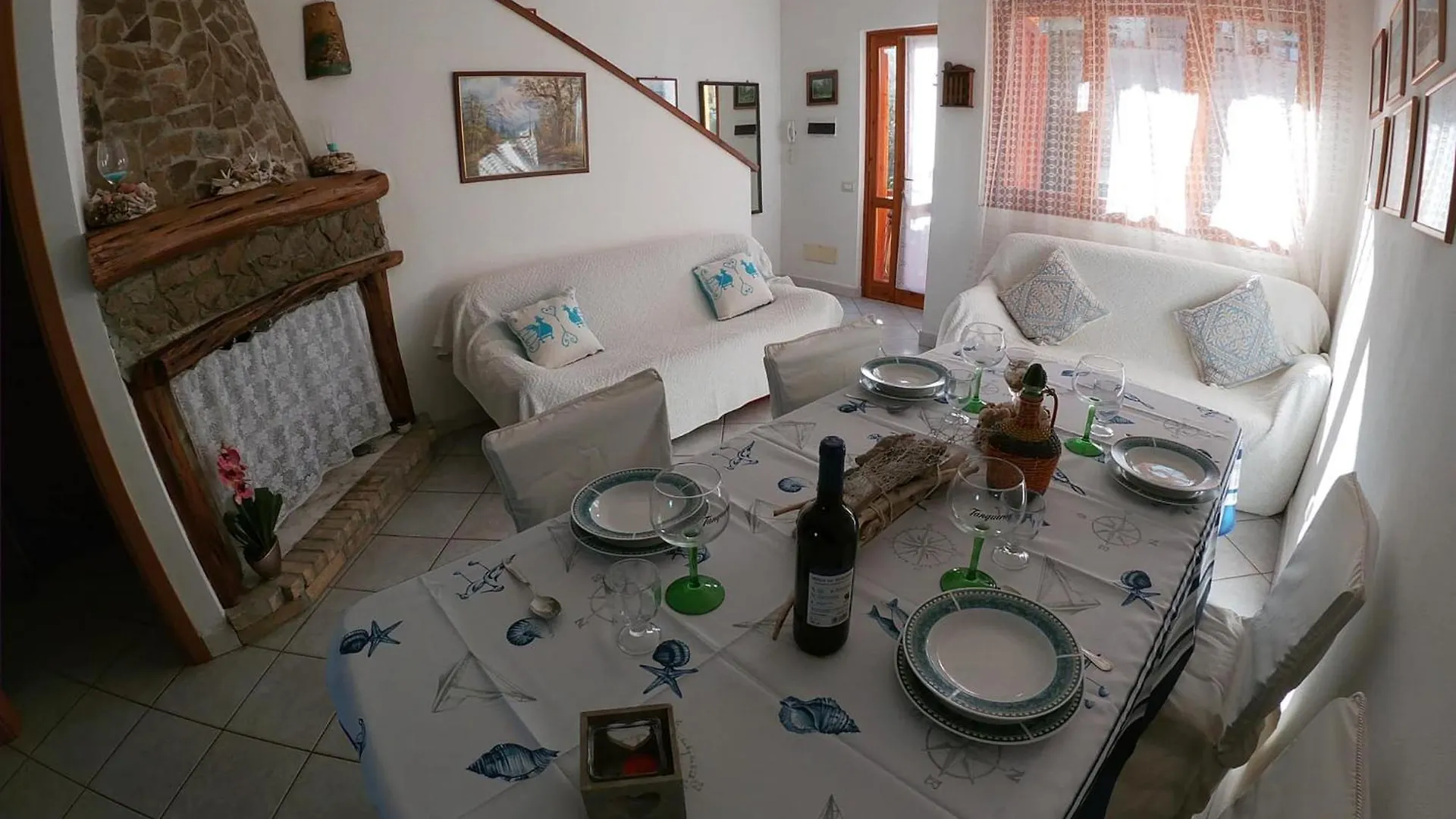 Appartement Andrea Frau - Casa Mandorleto New - Sardinia Villasimius-Peaceful Panoramic Terrace-Full Comfort Air Conditioning-Wifi-Parking-Privacy
