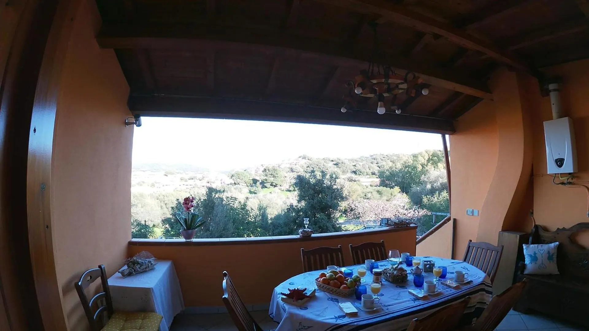 Appartement Andrea Frau - Casa Mandorleto New - Sardinia Villasimius-Peaceful Panoramic Terrace-Full Comfort Air Conditioning-Wifi-Parking-Privacy